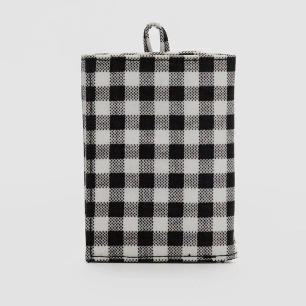 BAGGU Gingham Wallet
